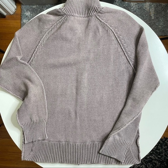 Lindbergh Men’s Cotton Blend Full Zip Knit Sweater Brown Size XXL - Picture 4 of 10